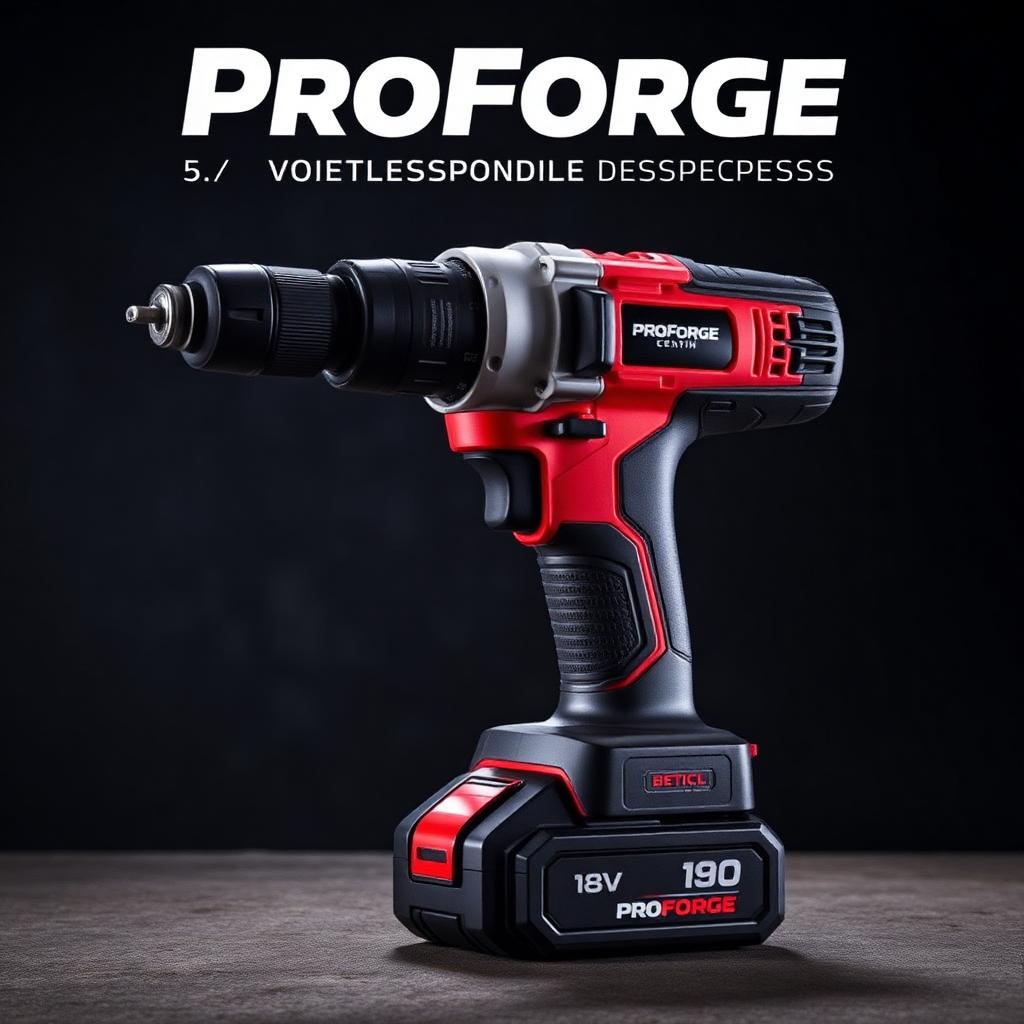 ProForge Cordless Hammer Drill 18V