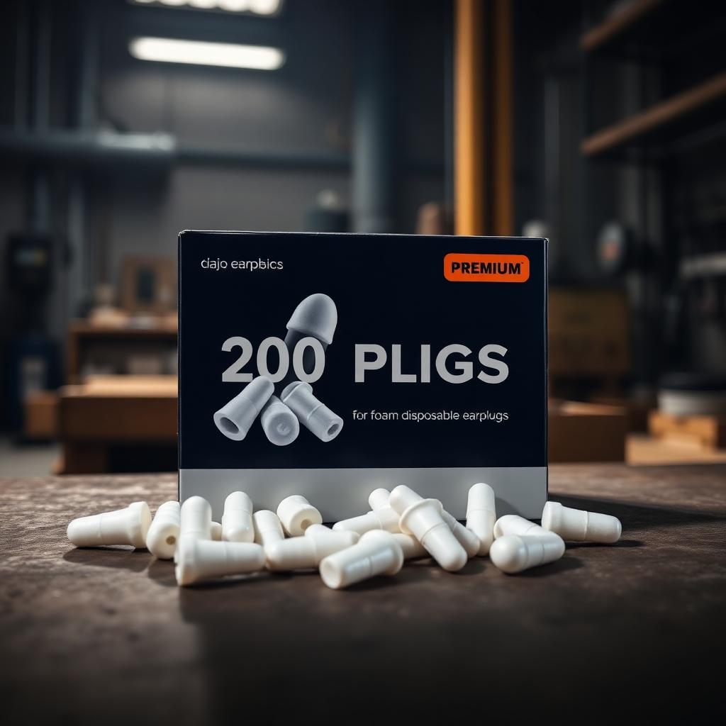 Workshop Pro Disposable Earplugs 200pk